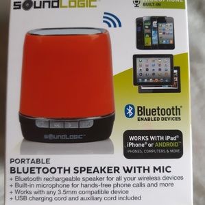 soundlogic portable bluetooth speaker